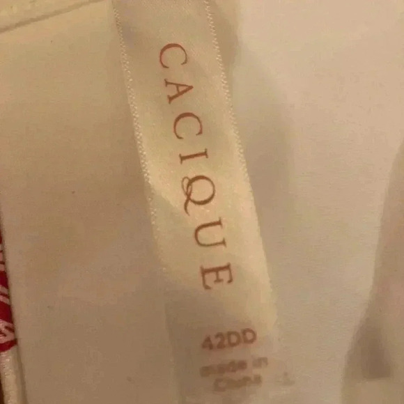 Cacique The Modern Collection Lightly Lined Full Coverage Underwire Bra Size 42D - Picture 6 of 8